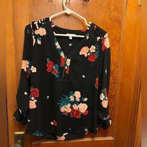 Beautiful floral blouse